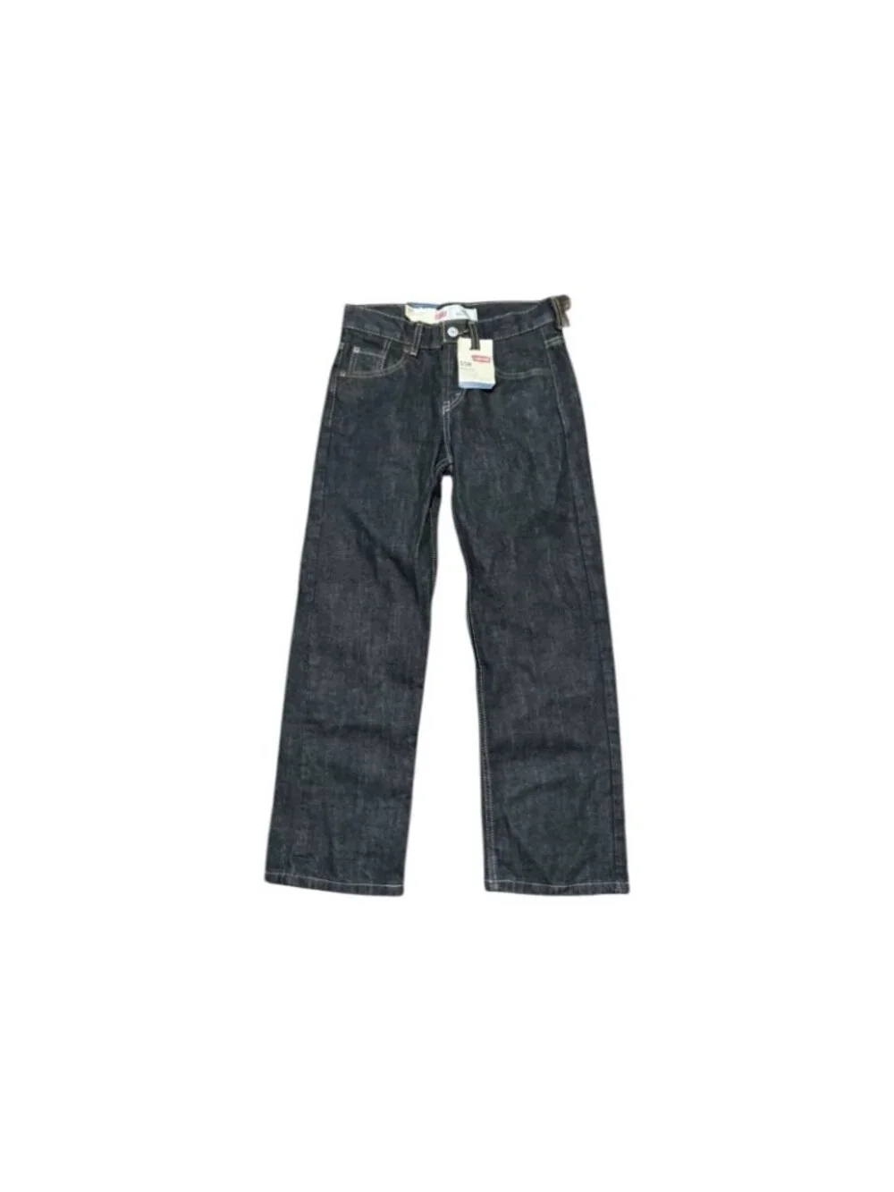 NWT Levi's 550 Jeans Relaxed Fit Tapered Legged Boys 10 Regular Denim Blue Pants